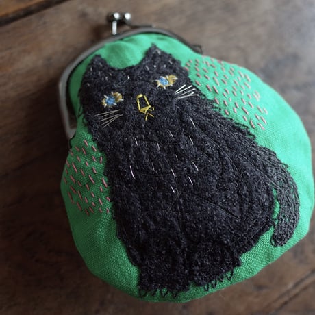 hiki 黒猫gamakuchi