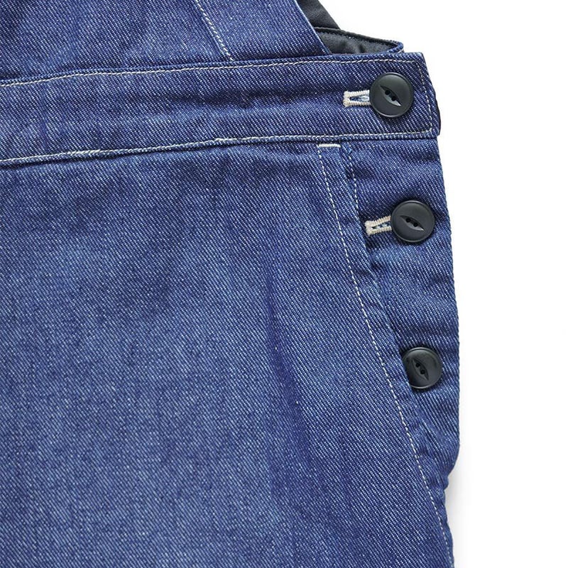 Porter des boutons デニムサロペット | moln