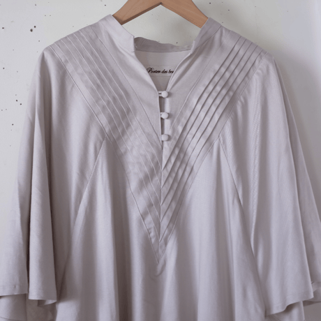 Porter des boutons サックドレス（カラー：ベージュ）