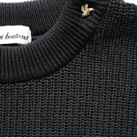Porter des boutons ニットベスト