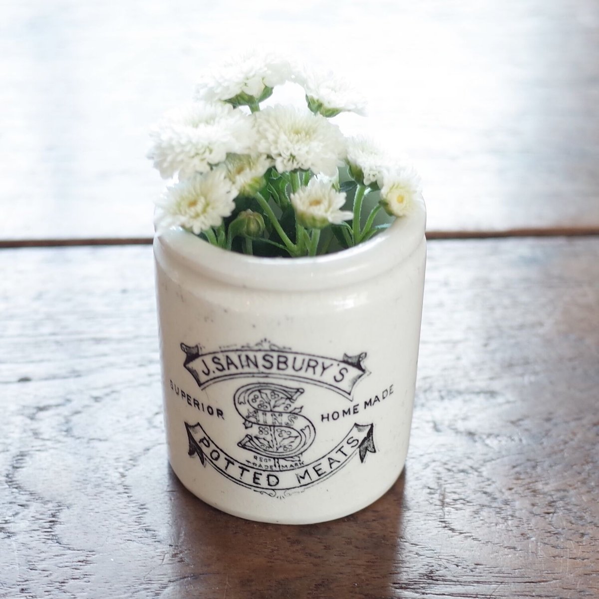 イギリス J.SAINSBURY'S POTTED MEATS アンティークボトル | moln