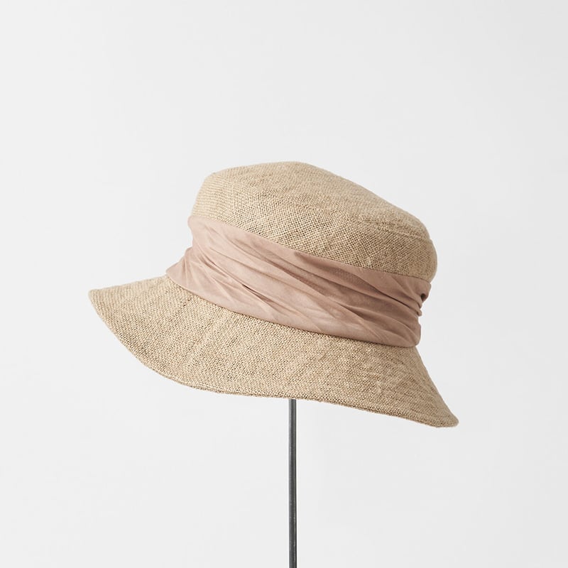 マチュアーハ　ジュートドレープハット mature ha. | マチュアーハ｜jute drape hat middle｜ジュート