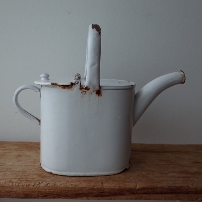 アンティーク★ホーロー ジョウロ ウォーターポット★イギリス イギリス ホーロージョーロ | moln