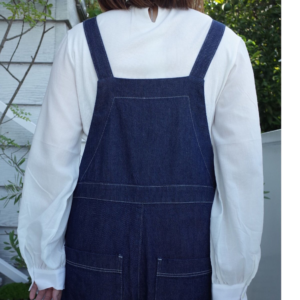 ポルテデブトン　　サロペット Porter des boutons/ポルテデブトン コットン サロペット☆の