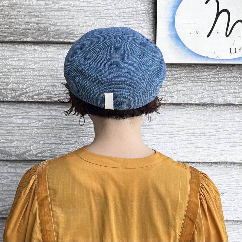 最終値下mature ha. ペーパーリネンブレードデニムハット