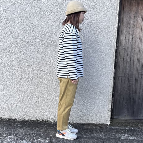 Porter des boutons チノストレッチコットンパンツ（カラー：ベージュ）