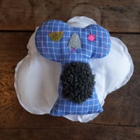 hiki モルン星人 blue check