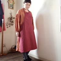 エプロンchef type（エンパイアレッド・キャンバス）
