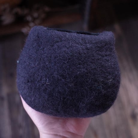 Hand Made Felt NICO 黒ねこミニポーチ