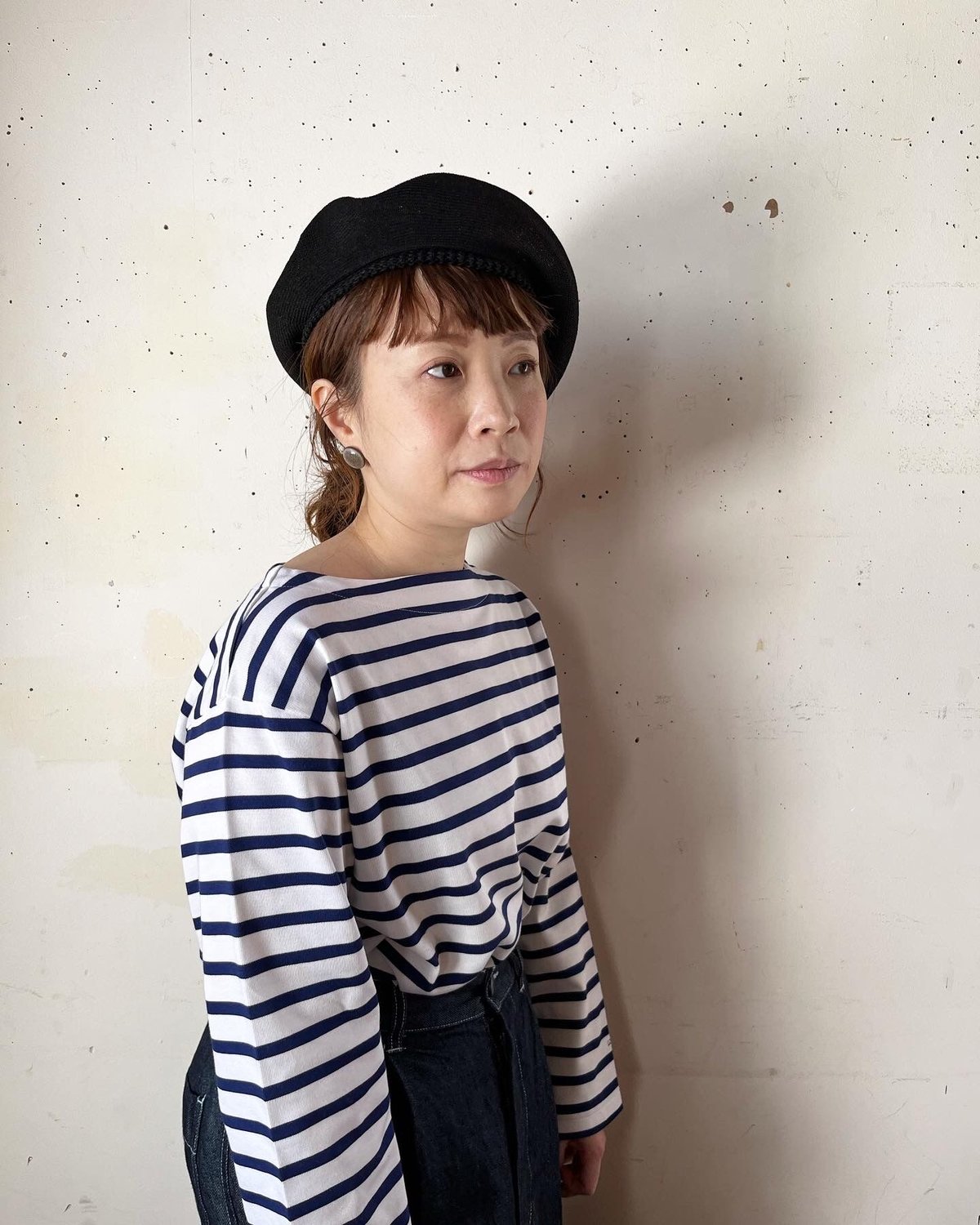 mature ha. シルクベレー beret top gather big silk(カラー mature ha. シルクベレー beret top gather big silk(カラー
