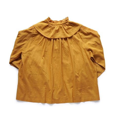 Porter des boutons ワイドカラーブラウス（マンダリン）