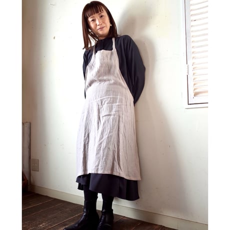 エプロンchef type（グレージュ）