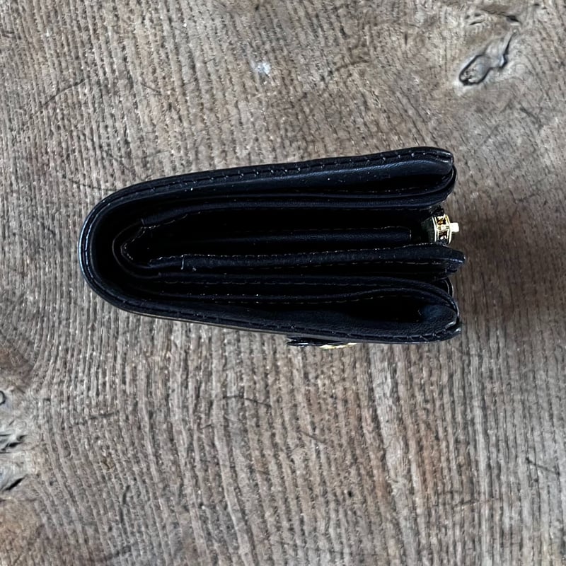 CINQ 二つ折り財布（カラー：ブラック） | moln