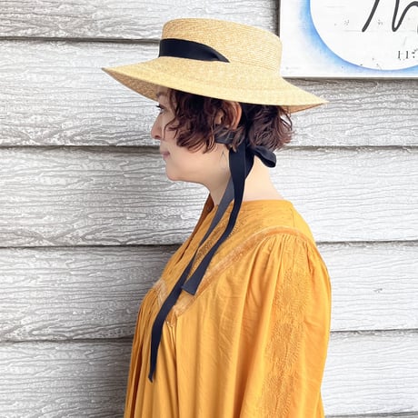 mature ha. ストローハット straw hat
