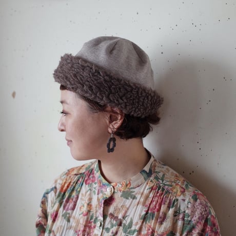 mature ha. オーガニックコットンフードキャップ hood cap organic cotton
