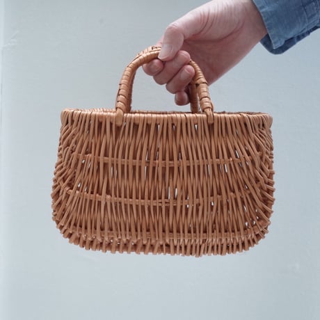 ラトビィア カゴbag 小
