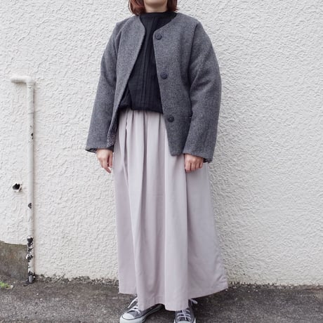 Porter des boutons リバティショートコート