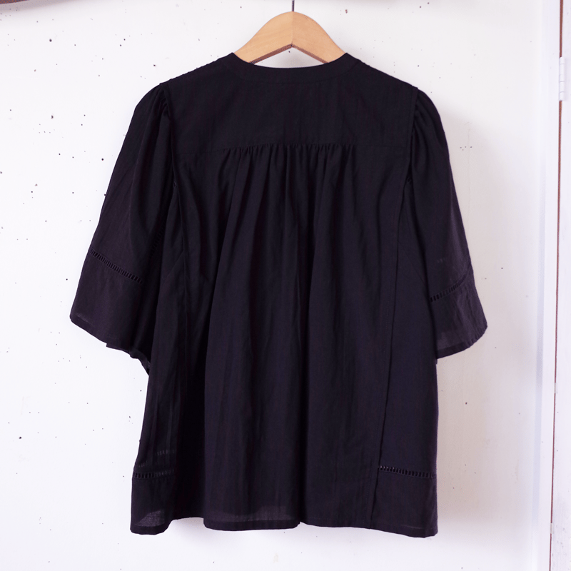 Porter des boutons　ポルテデブトン ピンタックブラウス Porter des boutons(ポルテデブトン) 23A/W ピンタックブラウス