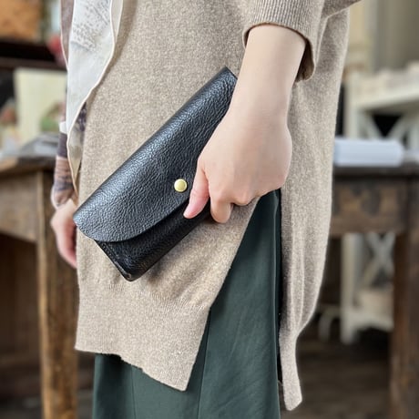CINQ 長財布（カラー：ブラック）