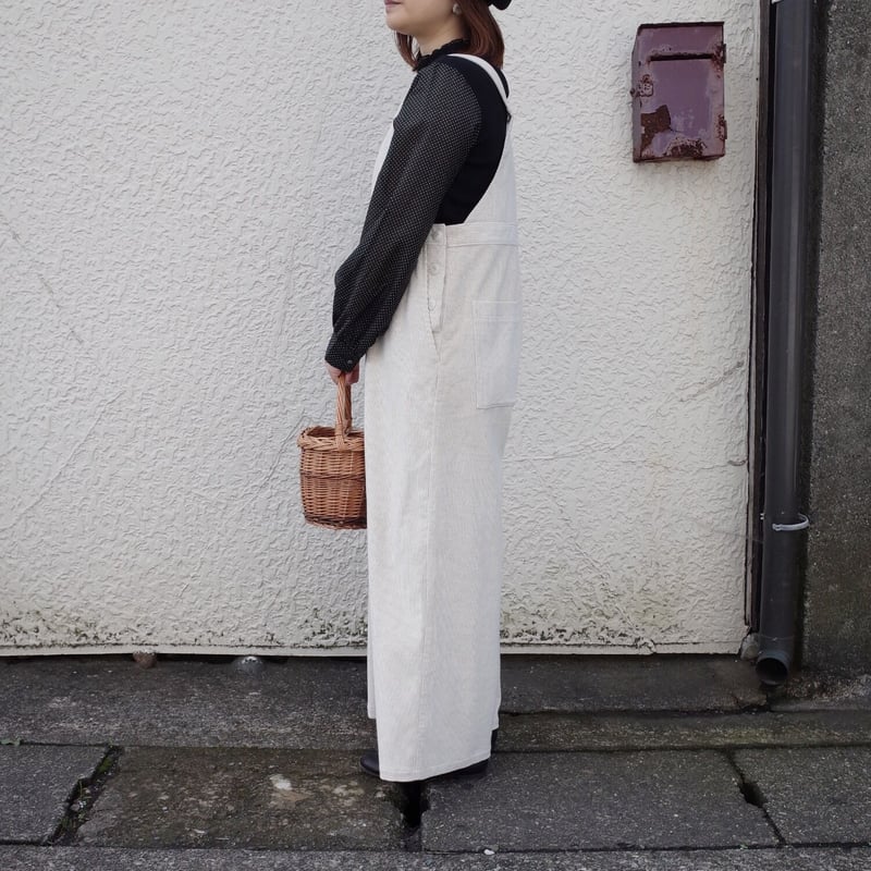 porter des boutons ポルテデプトン　サロペット Porter des boutons デニムサロペット | moln