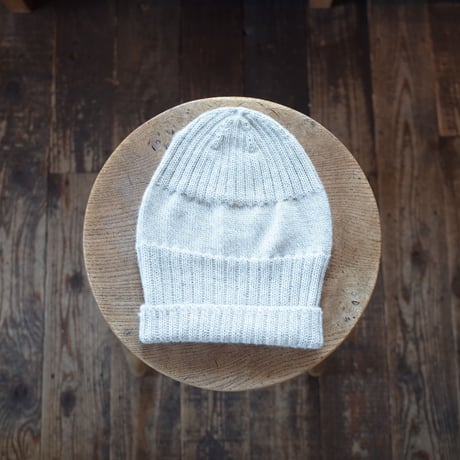 mature ha. ベビーアルパカニットキャップ knit cap baby alpaca
