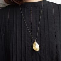 PLANTS ネックレス（アジサイ・葉）