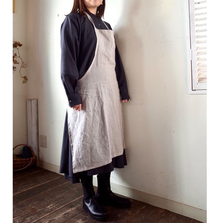 エプロンchef type（グレージュ）