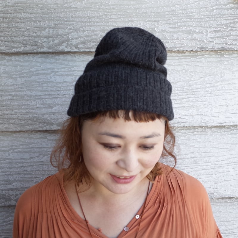 mature ha. ベビーアルパカニットキャップ knit cap baby alpaca