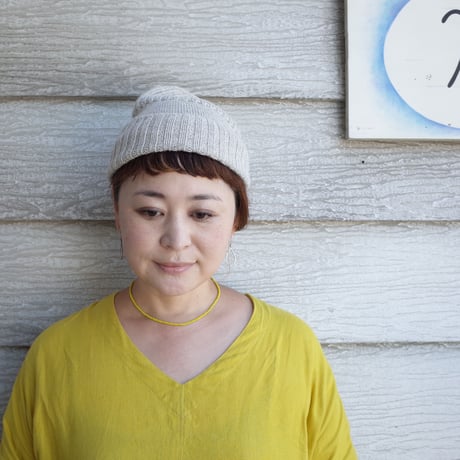 mature ha. ベビーアルパカニットキャップ knit cap baby alpaca