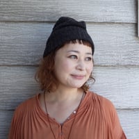 mature ha. ベビーアルパカニットキャップ knit cap baby alpaca