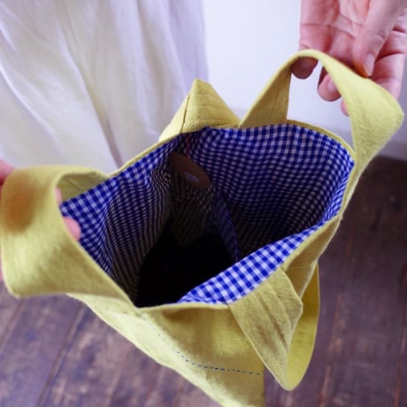 hiki  おさんぽBAG（カラー：イエロー）
