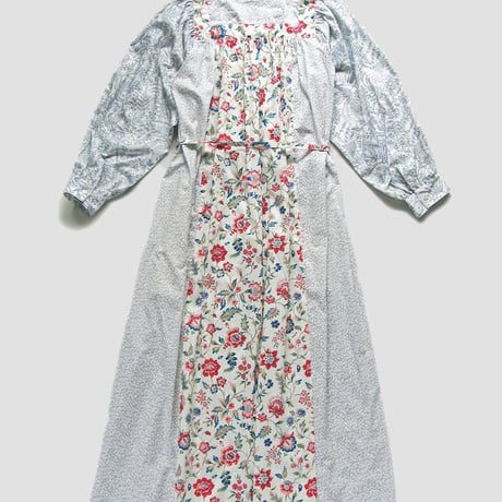 Porter des boutons 【LIBERTY PRINT シャツドレス】