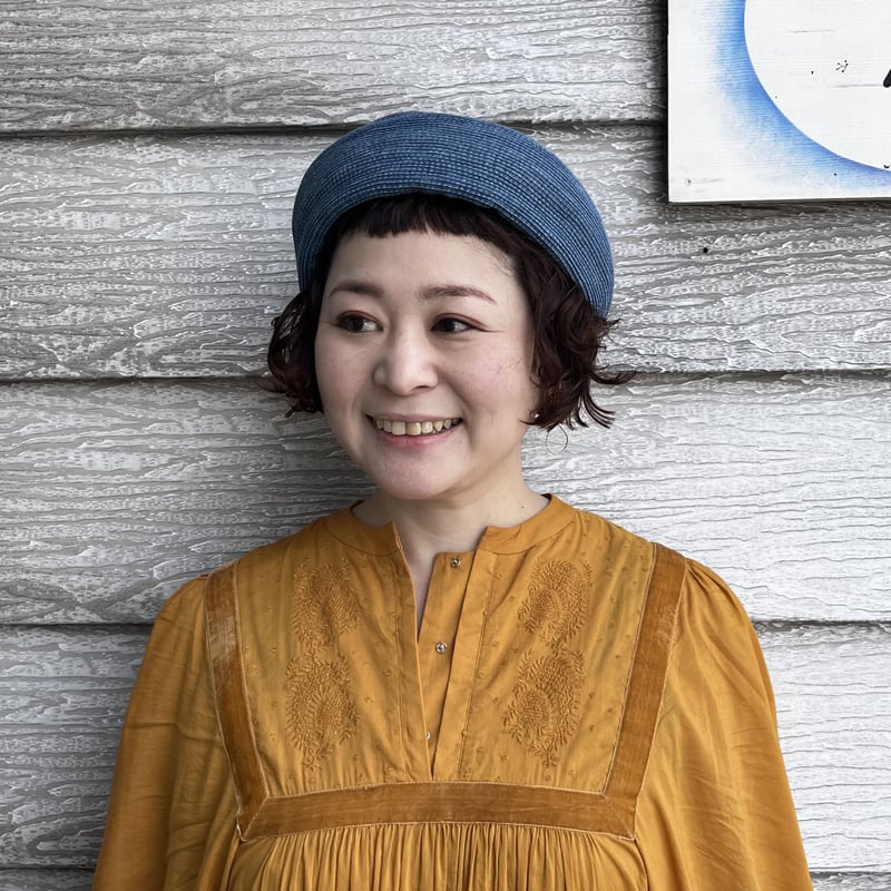 mature ha  ベレー帽 mature ha.（マチュアーハ）｜MKF-24011 beret top gather rib