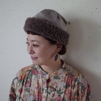 mature ha. オーガニックコットンフードキャップ hood cap organic cotton