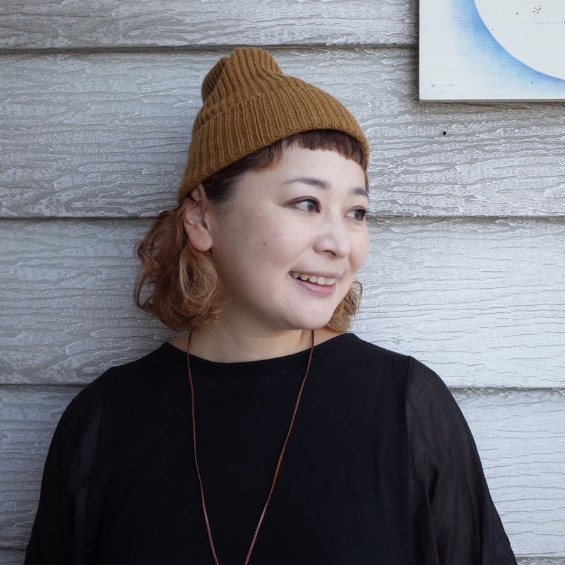 mature ha. プリーツニットキャップ pleats knit cap | moln