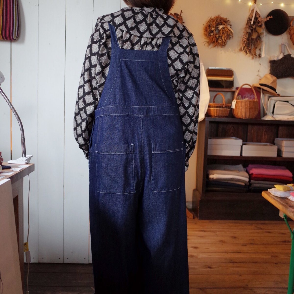 Porter des boutons デニムサロペット | moln Porter des boutons デニムサロペット | moln