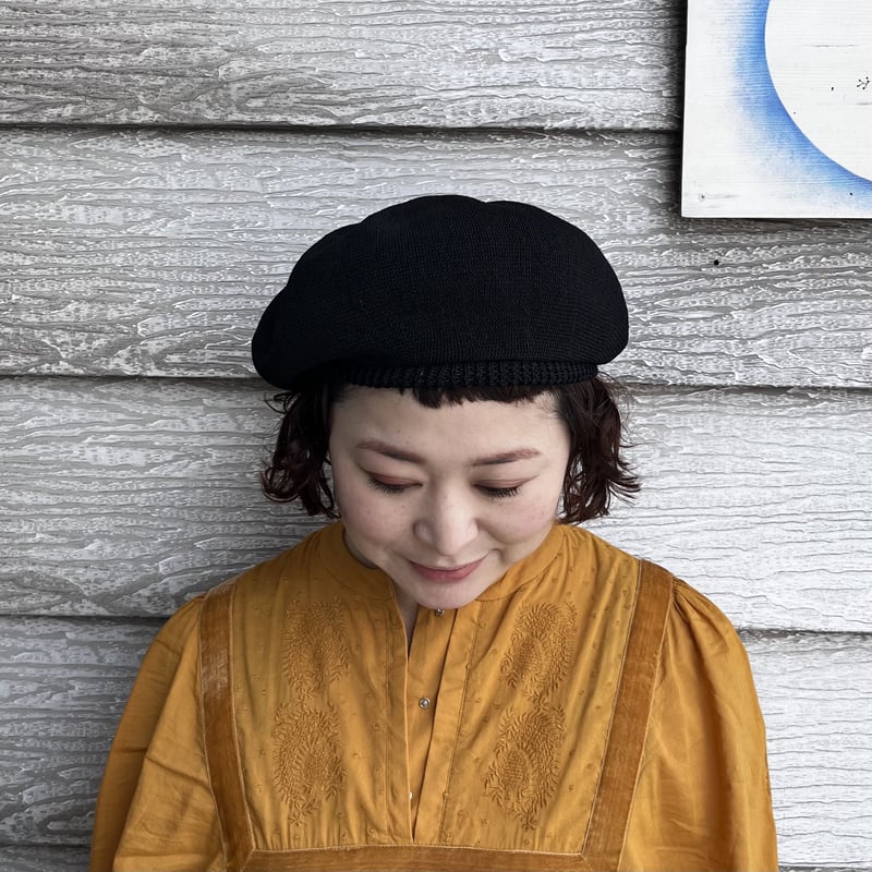 mature ha. シルクベレー beret top gather big silk(カラー mature ha. シルクベレー beret top gather big silk(カラー