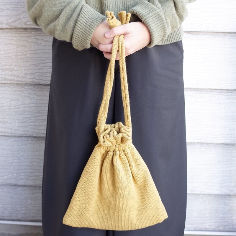 eccomin ニット巾着bag | moln