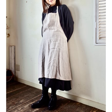 エプロンchef type（グレージュ）