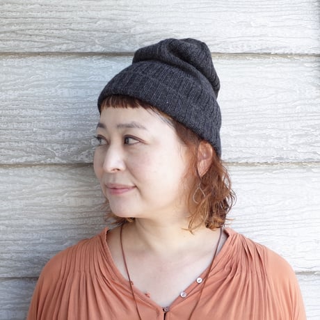mature ha. ベビーアルパカニットキャップ knit cap baby alpaca