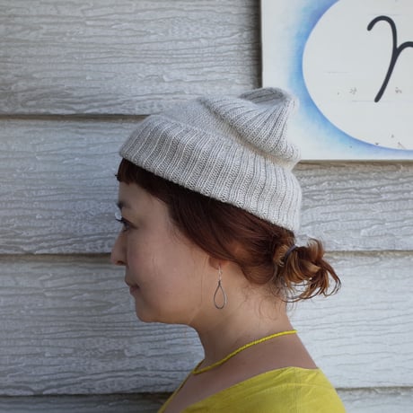 mature ha. ベビーアルパカニットキャップ knit cap baby alpaca