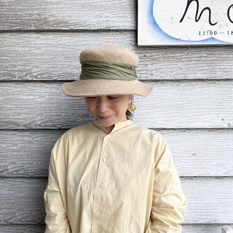 マチュアーハ　ジュートドレープハット mature ha.(マチュアーハ)ジュートドレープハット“jute drape