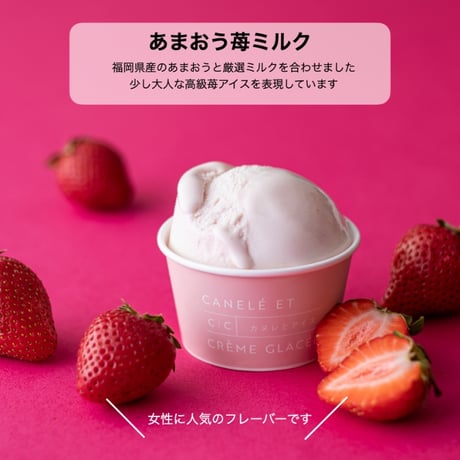 はじめての方におすすめ！カヌレ3個とアイス４個
