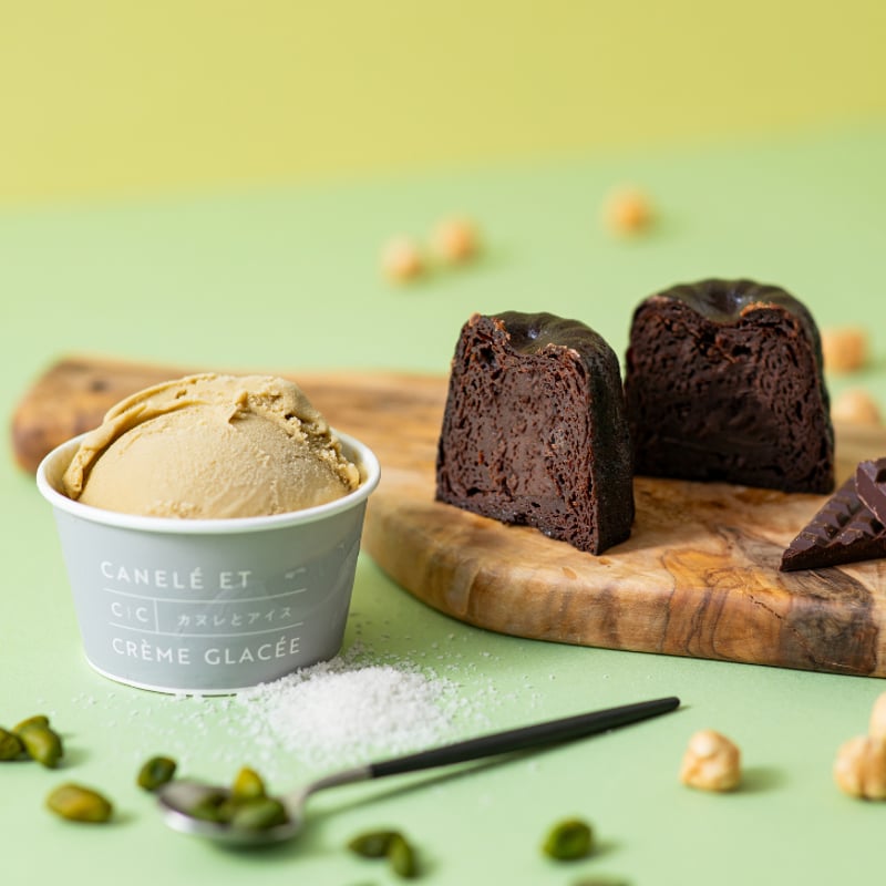 至福のカヌレ【CANELÉ ET CRÈME GLACÉE カヌレとアイス】