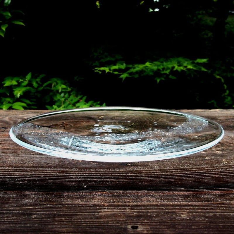 楕円皿 星河 | maki glass studio