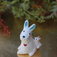 仲良しでお出かけ🐇
