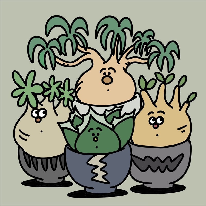 新作アートワーク】no title 015【ELLYLAND × 青坊主】世界に一点モノ