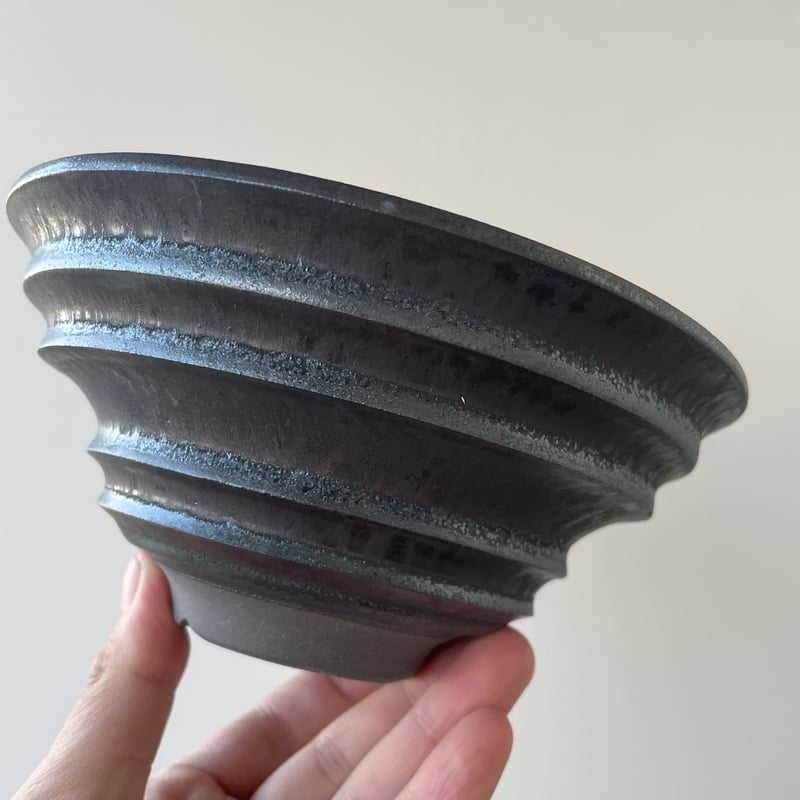 閑野淳 陶器鉢 植木鉢 deracine factory 閑野淳 deracine factory 鉢