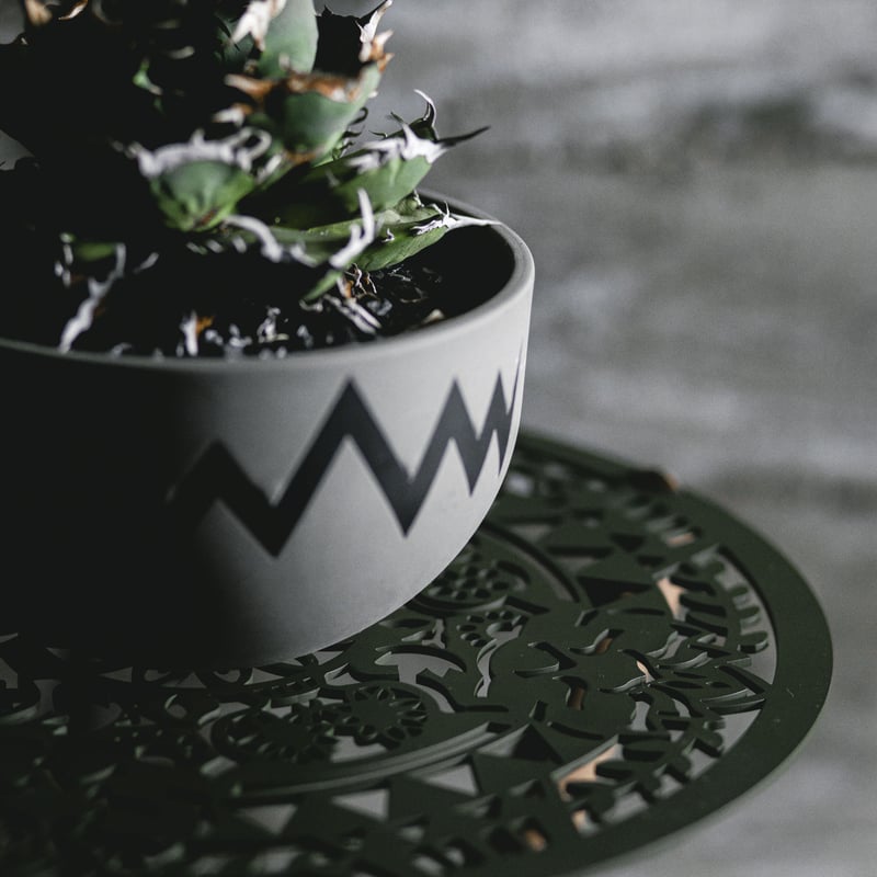 新着】aobouzu CAMP table【植物台座の新しいカタチ】Camp × Plant