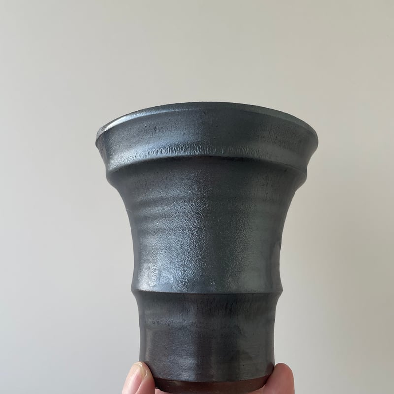 新着】deracinefactory 7 閑野淳氏【最高の陶器鉢・高さ12,5cm】 | 青